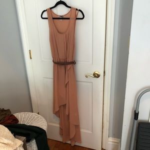 Women’s High low belted dress